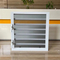 Ventana de jalousie de vidrio de aluminio