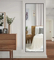Mirror de baño enmarcado dorado negro de aluminio rectangular cuadrado