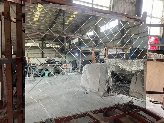 4 mm 5 mm Clear Bronwn Grey Blue TV Fondo Medro Muro de espejo Biseled Mirror Decoración