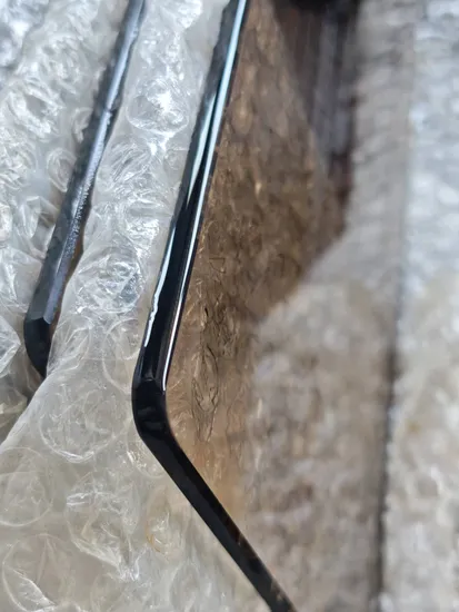 4 mm de 5 mm 6 mm 8 mm vidrio templado transparente con bordes de lápiz esquinas redondas