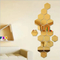Baldosas de mosaico de espejo de venta caliente para manualidades de vidrio de vidrio de espejo de pared decorativo