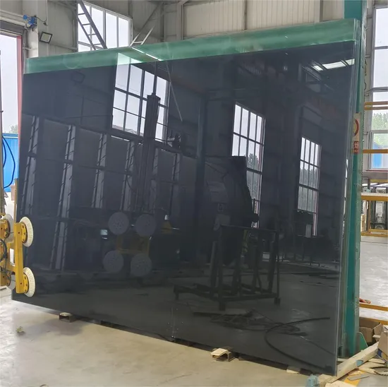 6.38 mm 8.38 mm 10.76 mm 12.76 mm 16.76 mm de vidrio laminado negro gris