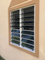 Ventana de jalousie de vidrio de aluminio