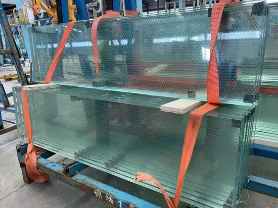 Piso de vidrio laminado con temperatura múltiple de 30 mm Multi -Slip