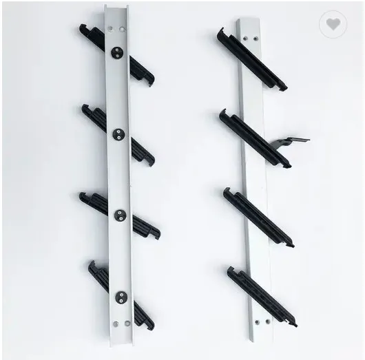 Ventana de aluminio con cuchillas de vidrio ajustable