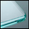 4 mm 5 mm 6 mm 8 mm de vidrio templado ultra transparente marrón con bordes redondos