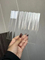 Vidrio texturizado de 4 mm-8 mm transparente con estampado con estampado