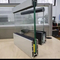 Glass de aluminio Anodizado Balustrada Blanca y Negra Botina y perfil de barandilla superior