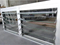 Ventana de ventilación de vidrio a prueba de huracán de aluminio Jalousie