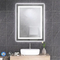 Mirador de iluminación impermeable IP65 de baño rectangular LED IP65
