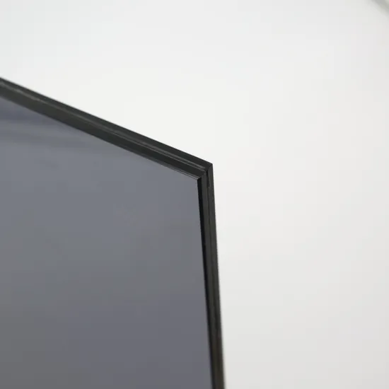 6.38 mm 8.38 mm 10.76 mm 12.76 mm 16.76 mm Bordes de vidrio laminado gris