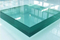 36 mm de 3 capas piso de vidrio sementinal laminado templado transparente
