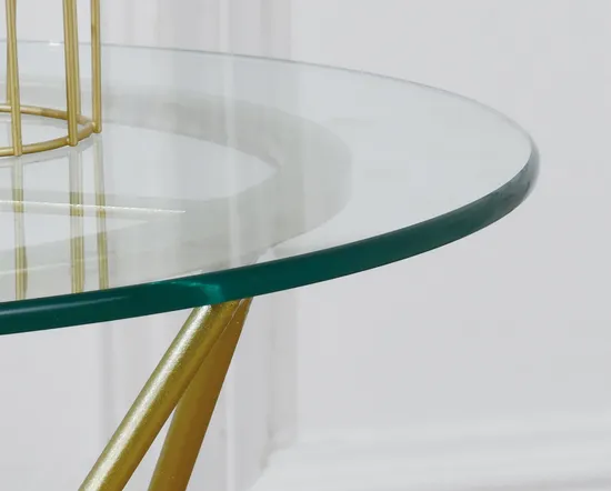 8 mm 10 mm 12 mm Tapa de mesa de vidrio de comedor templado con borde redondo lápiz