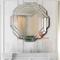 Mirror de tocador de baño bordado biselado hexagonal de 4 mm-8 mm