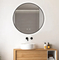 Montaje fácil anti antidiviegos de baño redondo LED Lluminated Mirror