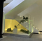 Escaleras al aire libre balaustrada con luz LED