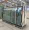 Cubo plateado de doble doble capas plateadas y curvas de vidrio IGu aislante de bajo E
