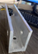 Perfil de balaustrada de aluminio de montura de montura de piso con pasamanos para el balcón