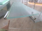 Vidrio de piso de escalera de escalera laminada de temperatura clara de 30 mm transparente