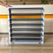 Ventana de jalousie de vidrio de aluminio