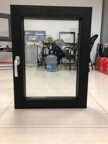 Ventana de toldo con bisagras de aluminio de ruptura térmica de 70 series
