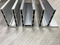 Top y fascia Balustrada de vidrio laminado templado Perfil de aluminio Balcón Balcón Balcón