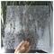 Ice Flower Decorative Frosted Glass Float Glass con recubrimiento de titanio y patrón
