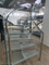 Vidrio de piso de escalera de escalera laminada de temperatura clara de 30 mm transparente